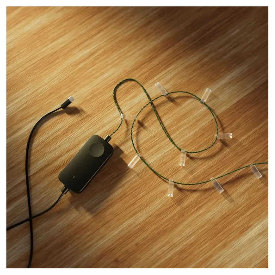 Twinkly Candies TWKC200RGB-T 12 m 200 RGB küünlakujulised LED-jõulutuled, mitmevärviline, WiFi/Bluetooth, USB-C, IP20, nutijuhtimine – 2