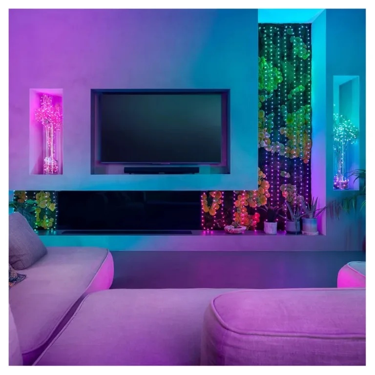 Twinkly Candies TWKH100RGB-T 100 südamekujuga RGB LED 6 m nutikad mitmevärvilised jõulutuled siseruumidesse, juhtimine WiFi/Bluetooth/äpiga