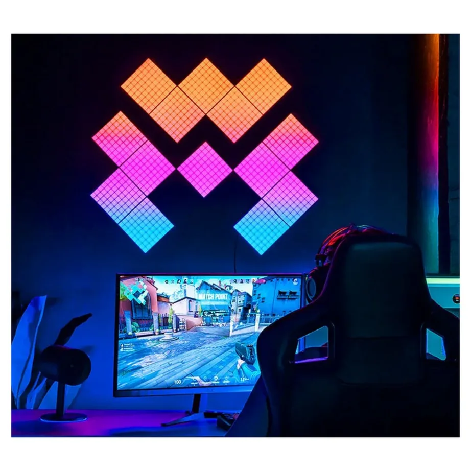 Twinkly Candies TWKP200RGB-G 6 m 200 RGB LED nutikad pärlkett-tulukesed, Wi-Fi/Bluetooth, mitmevärviline, USB-C, siseruumides kasutamiseks – 10