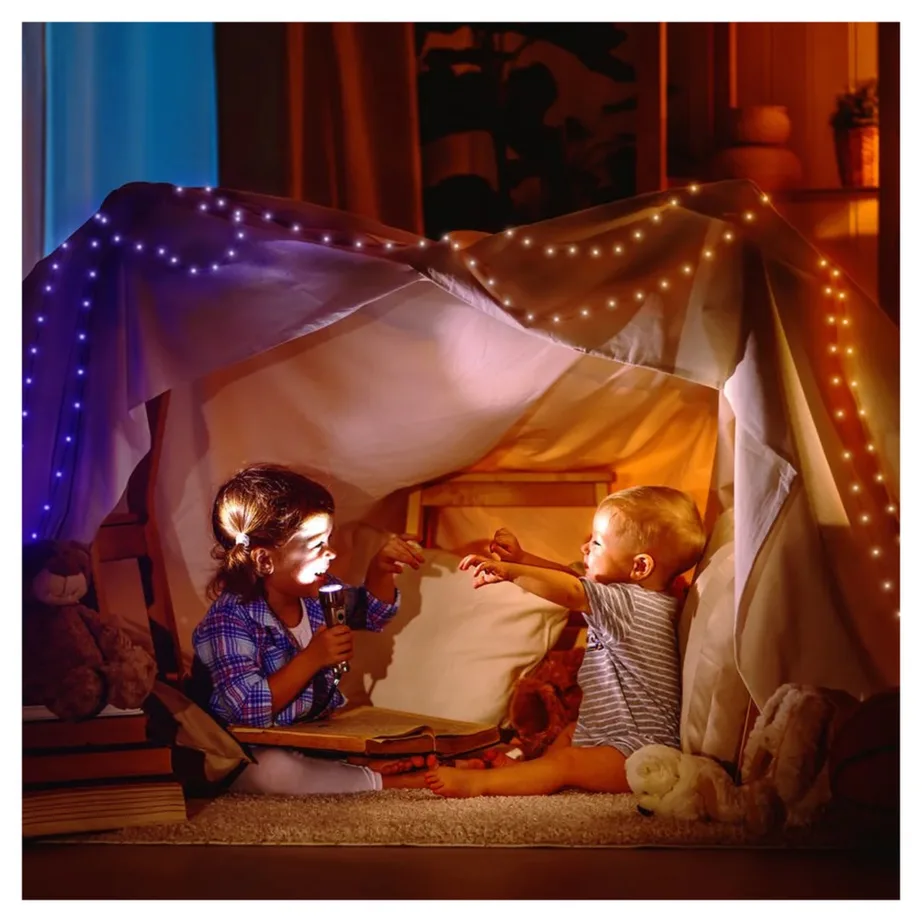 Twinkly Dots TWD400STP-BEU 400 LED 20 m multivärviline nutikas valguskett, IP20, taimeriga – 9