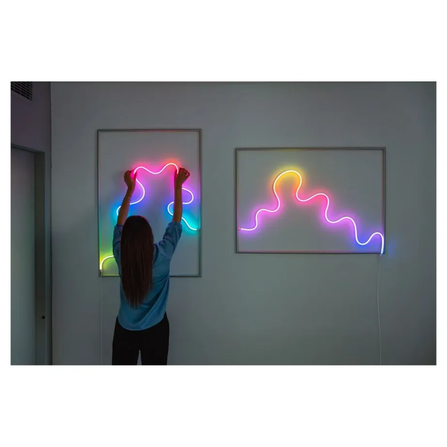 Twinkly Flex TWFL200STW-WEU 2 m 192 RGB LED nutikas valgustoru, Wi-Fi/Bluetooth, IP20, rakendusega juhitav – 4