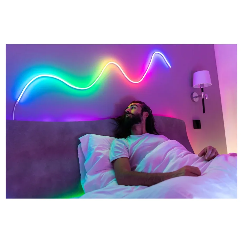 Twinkly Flex TWFL200STW-WEU 2 m 192 RGB LED nutikas valgustoru, Wi-Fi/Bluetooth, IP20, rakendusega juhitav – 5