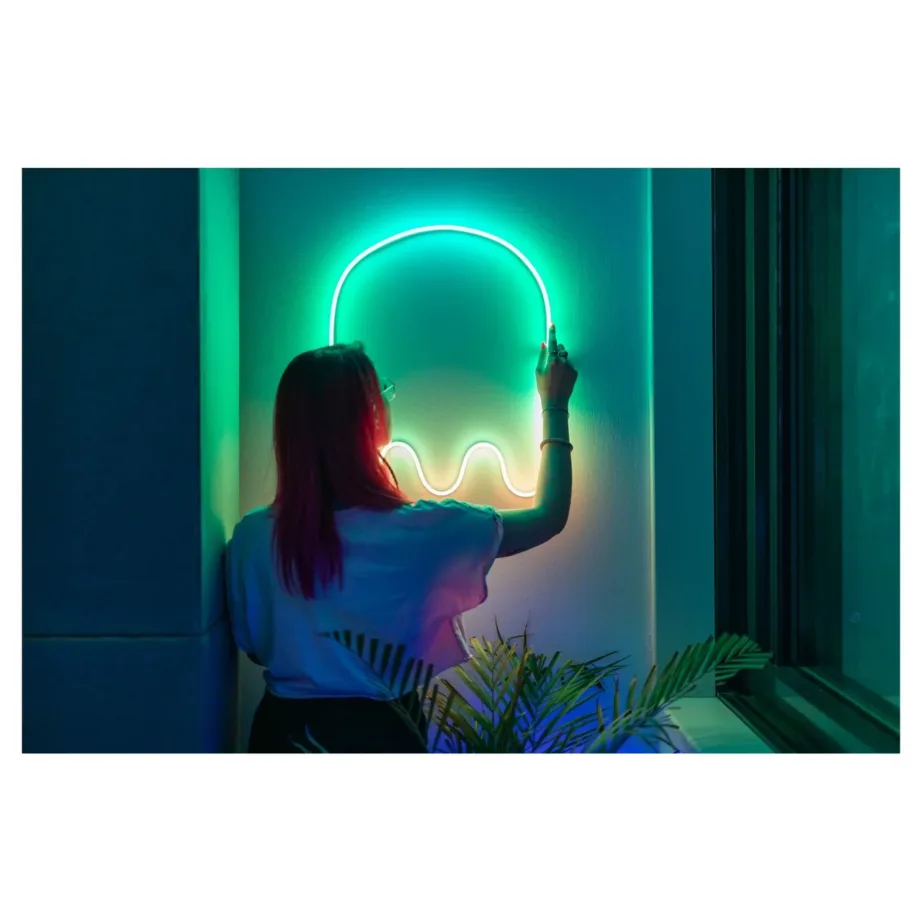 Twinkly Flex TWFL200STW-WEU 2 m 192 RGB LED nutikas valgustoru, Wi-Fi/Bluetooth, IP20, rakendusega juhitav – 7