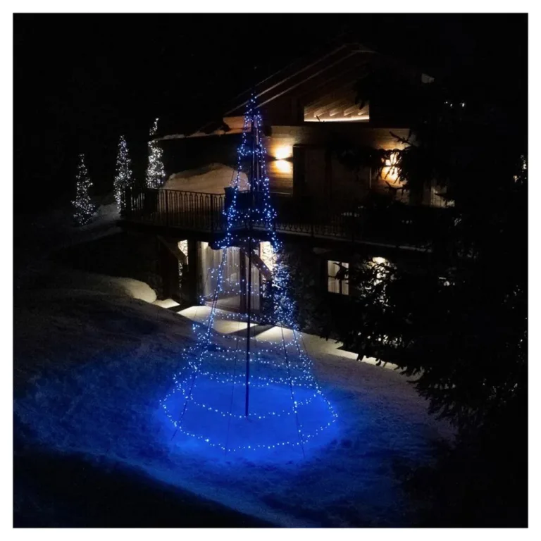 Twinkly Light Tree TWP300SPP-BEU 2 m 300 RGBW LED nutipuu sise- ja välistingimustesse, Bluetooth/Wi-Fi, IP44