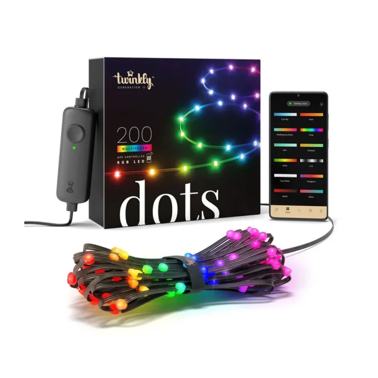 Twinkly TWD200STP-BEU 200 LED 10 m mitmevärviline nutikas valguskett IP20