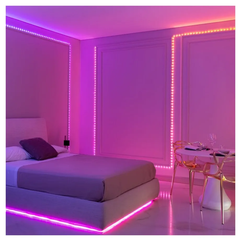 Twinkly TWD200STP-TEU 200 LED 10 m mitmevärviline sisetingimuste valguskett musta kaabliga – 8