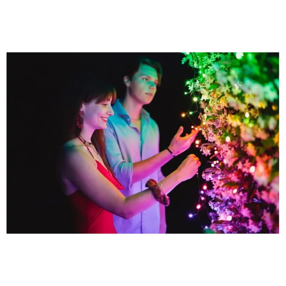 Twinkly TWS250SPP-TEU 20 m 250 RGBW LED nutikas valguskett sise- ja välistingimustesse, WiFi/Bluetooth, värviline ja valge, IP44 – 2