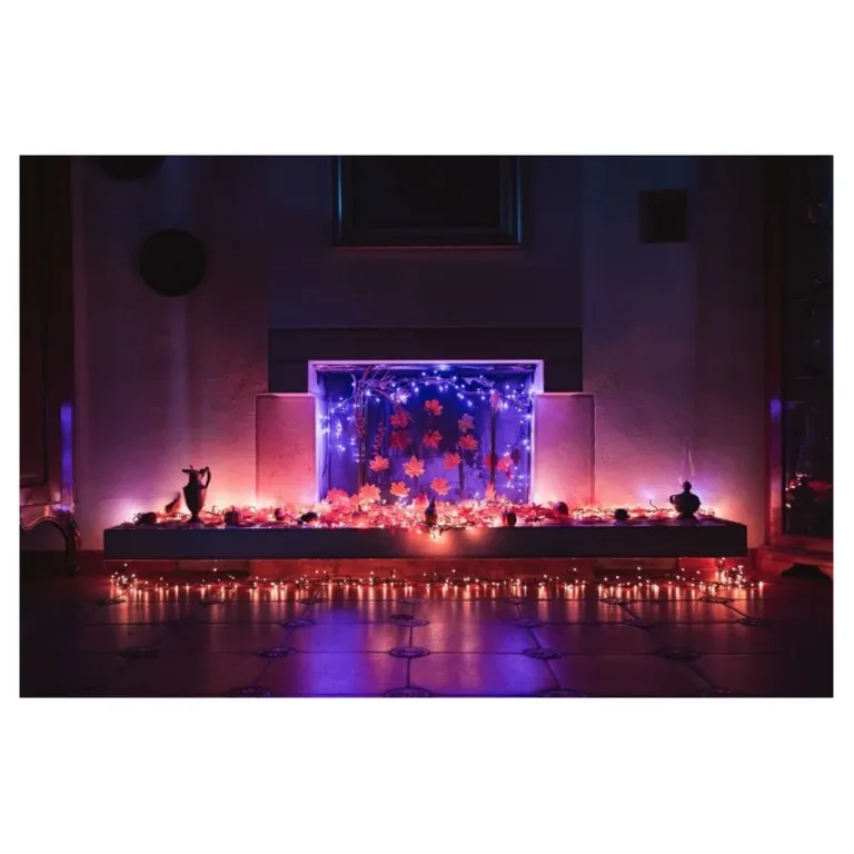 Twinkly TWS250SPP-TEU 20 m 250 RGBW LED nutikas valguskett sise- ja välistingimustesse, WiFi/Bluetooth, värviline ja valge, IP44
