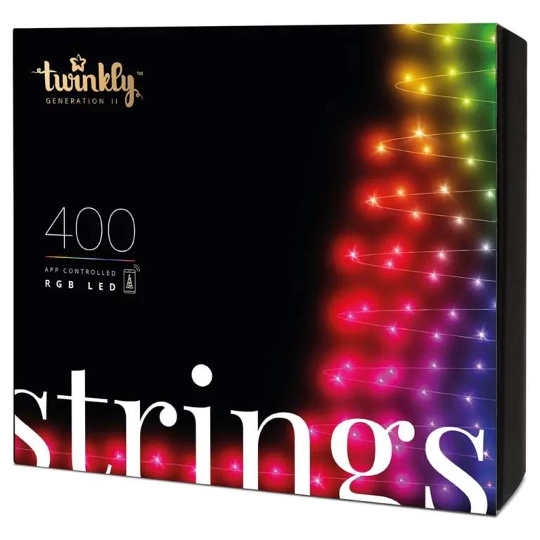 Twinkly TWS400STP-BEU 32 m 400 RGB LED nutikad jõulutuled sise- ja välistingimustes