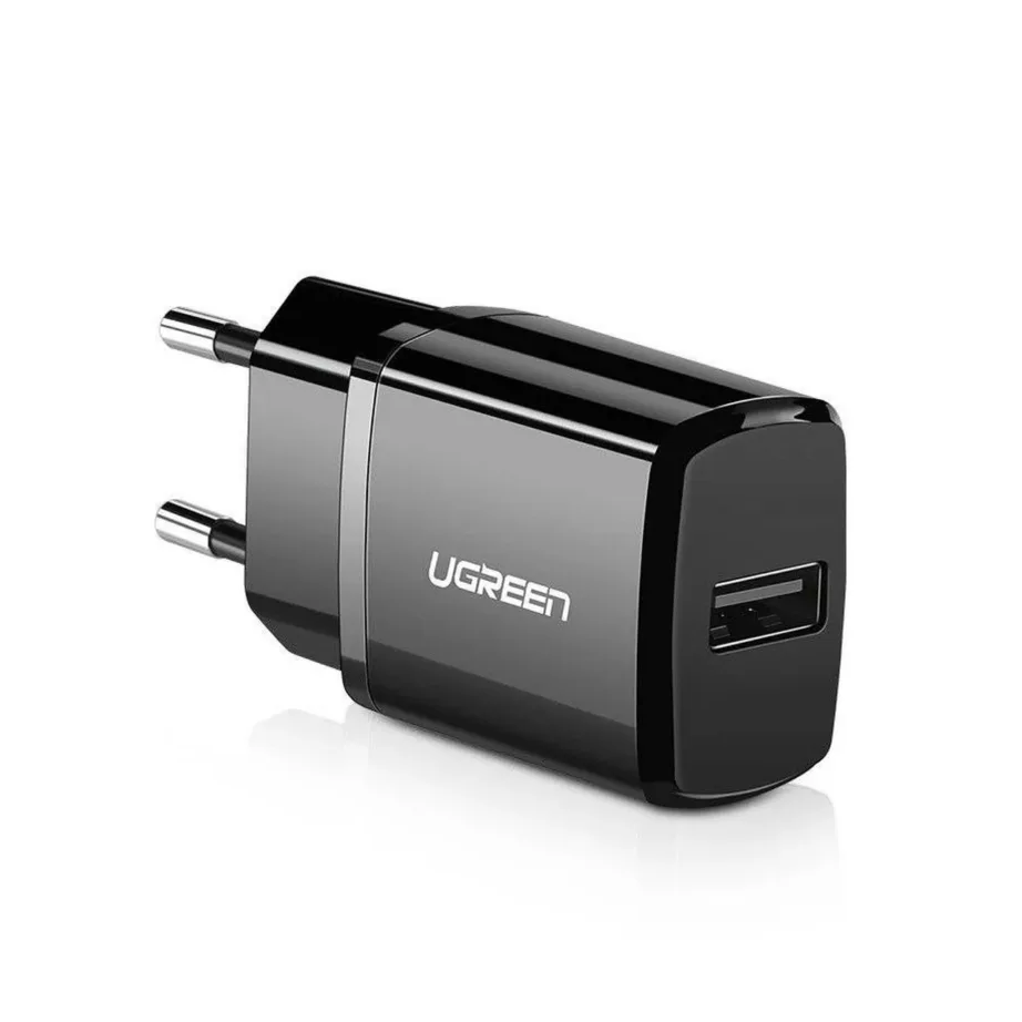 UGREEN 50459 2.1A 1xUSB must seinakontaktlaadija, AC 110–240V universaalne