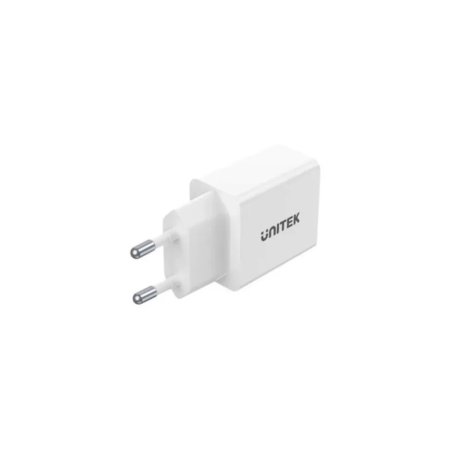 Unitek P1113A-EU 12W valge 2x USB-A EU seinalaadija nutitelefonidele ja tahvelarvutitele