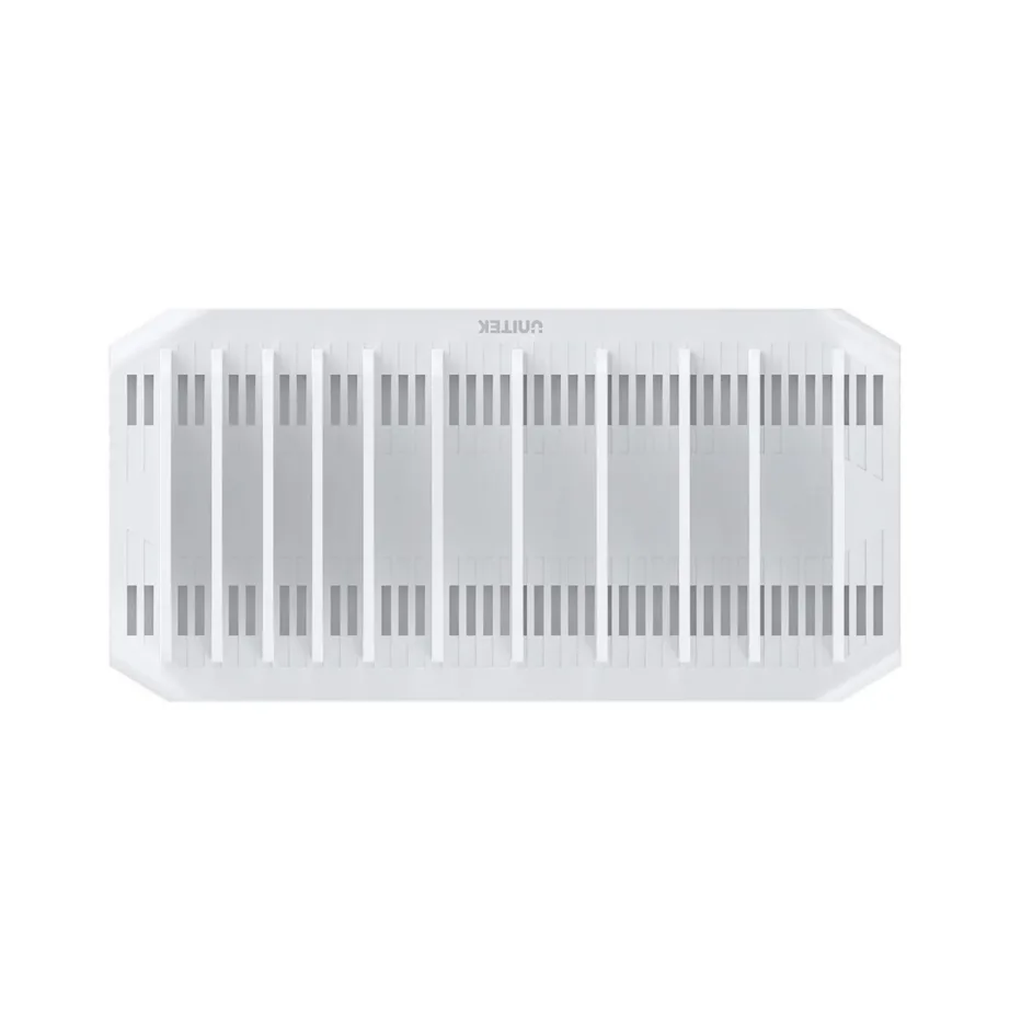 UNITEK Y-2190D01-EU 10 USB pordiga 60W valge laadimisjaam, lauale, voolukaitsega – 3