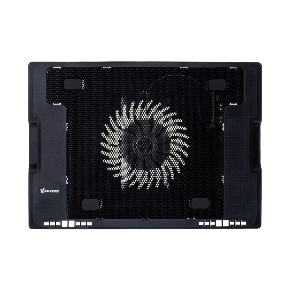 Vakoss LF-1860AL must 17″ (43,2 cm) sülearvuti jahutusalus USB-ga, 370x265x63 mm, 1500 p/min – 10