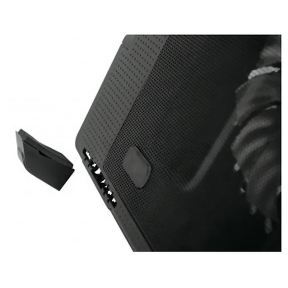 Vakoss LF-1860AL must 17″ (43,2 cm) sülearvuti jahutusalus USB-ga, 370x265x63 mm, 1500 p/min – 3