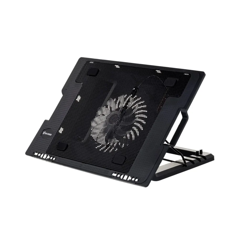 Vakoss LF-1860AL must 17″ (43,2 cm) sülearvuti jahutusalus USB-ga, 370x265x63 mm, 1500 p/min – 5