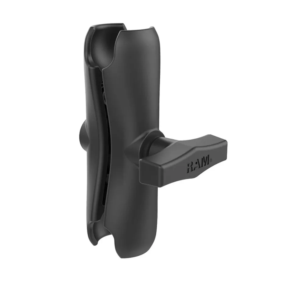 Valge alumiiniumist kinnitustarvik RAM Mounts RAM-201U, 144,5 mm