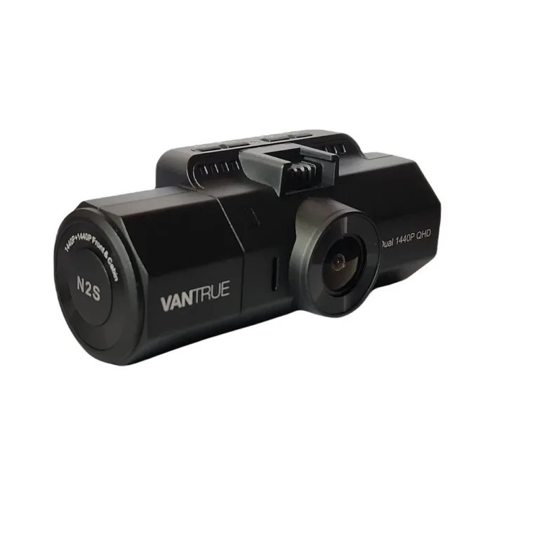 Vantrue N2S Dual 4K/1440P GPS-iga autosalongikaamera kaksik, Sony STARVIS sensor, WDR, parkimisrežiim, must