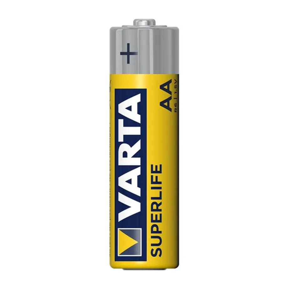 Varta SUPERLIFE R6 AA 1.5V tsink-süsinik patarei, 4 tk blisterpakendis