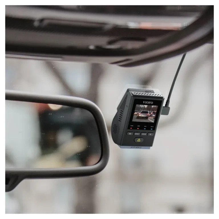 VIOFO A119 MINI 2-G GPS 46 × 74,5 × 41 mm autokaamera, Sony STARVIS 2 sensor, Quad HD, 60 fps, öörežiim, GPS, Wi-Fi, must