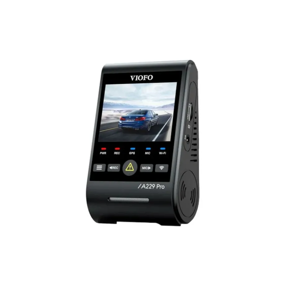VIOFO A229 Pro 2CH-G 4K+2K kahe kaameraga autokaamera GPS-iga, Sony STARVIS2 sensor, WiFi, parkimisrežiim, 2,4