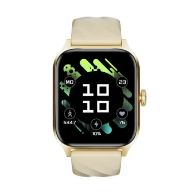 Weofly WY-ACTIVE/GD kuldne 1,85" nutikell BT5.2-ga, tervisejälgimise ja automaatse pulsi mõõtmisega, 260 mAh aku, Android/iOS