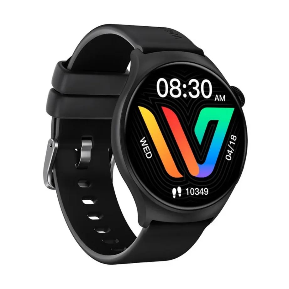 Weofly WY-CURVE/BK 1,43″ AMOLED must nutikell BLUETOOTH 5.3, IP68, tervise jälgimine, 300 mAh aku, Android/iOS – 2