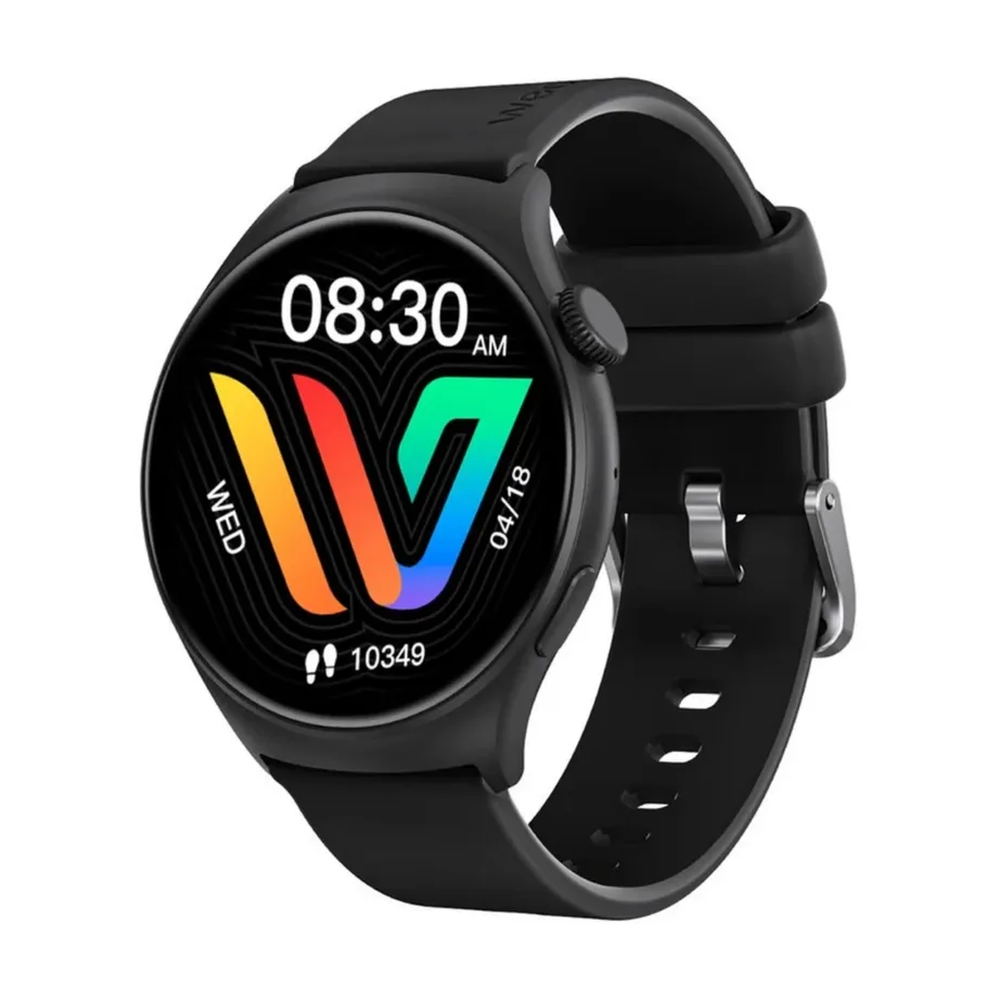 Weofly WY-CURVE/BK 1,43″ AMOLED must nutikell BLUETOOTH 5.3, IP68, tervise jälgimine, 300 mAh aku, Android/iOS – 3