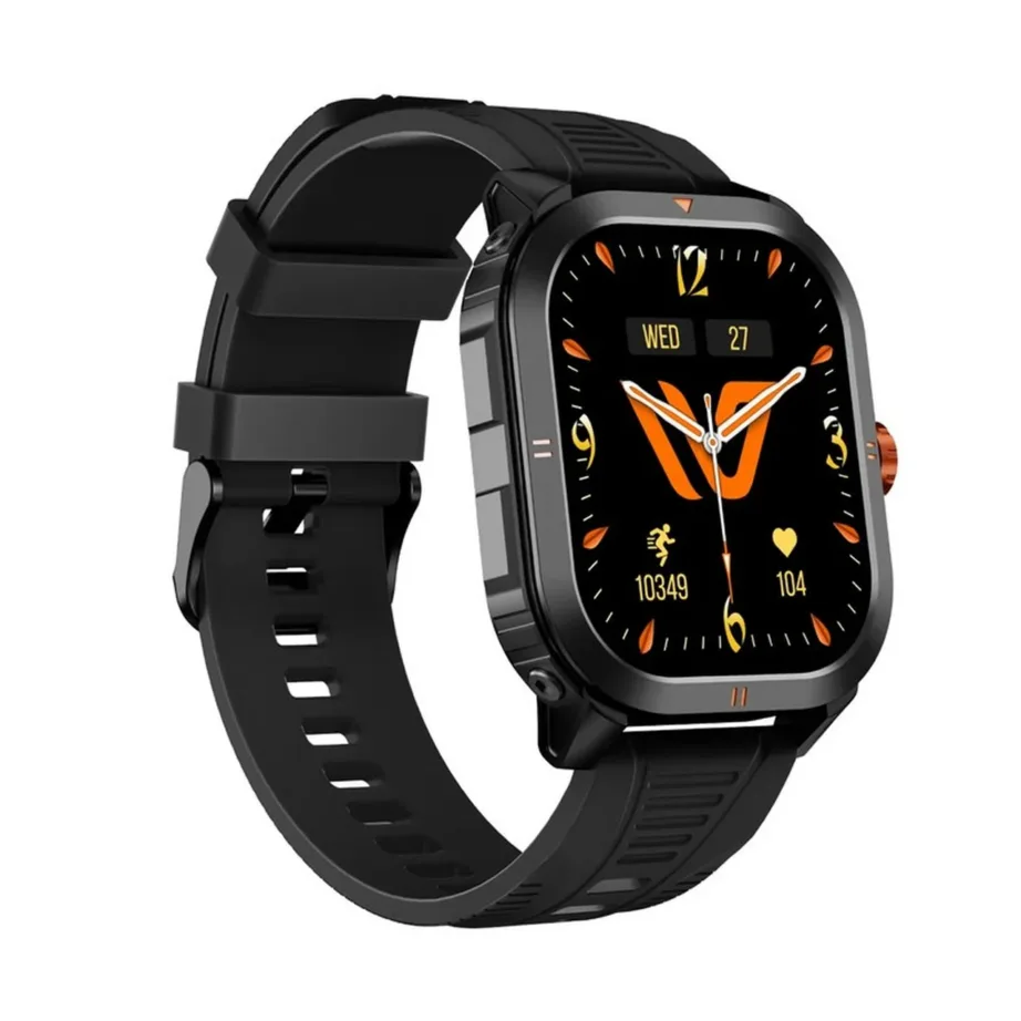 Weofly WY-PIONEER/BK 1,95” AMOLED must IP68 nutikell tervisejälgimisega, Bluetooth 5.3, 285 mAh aku – 3