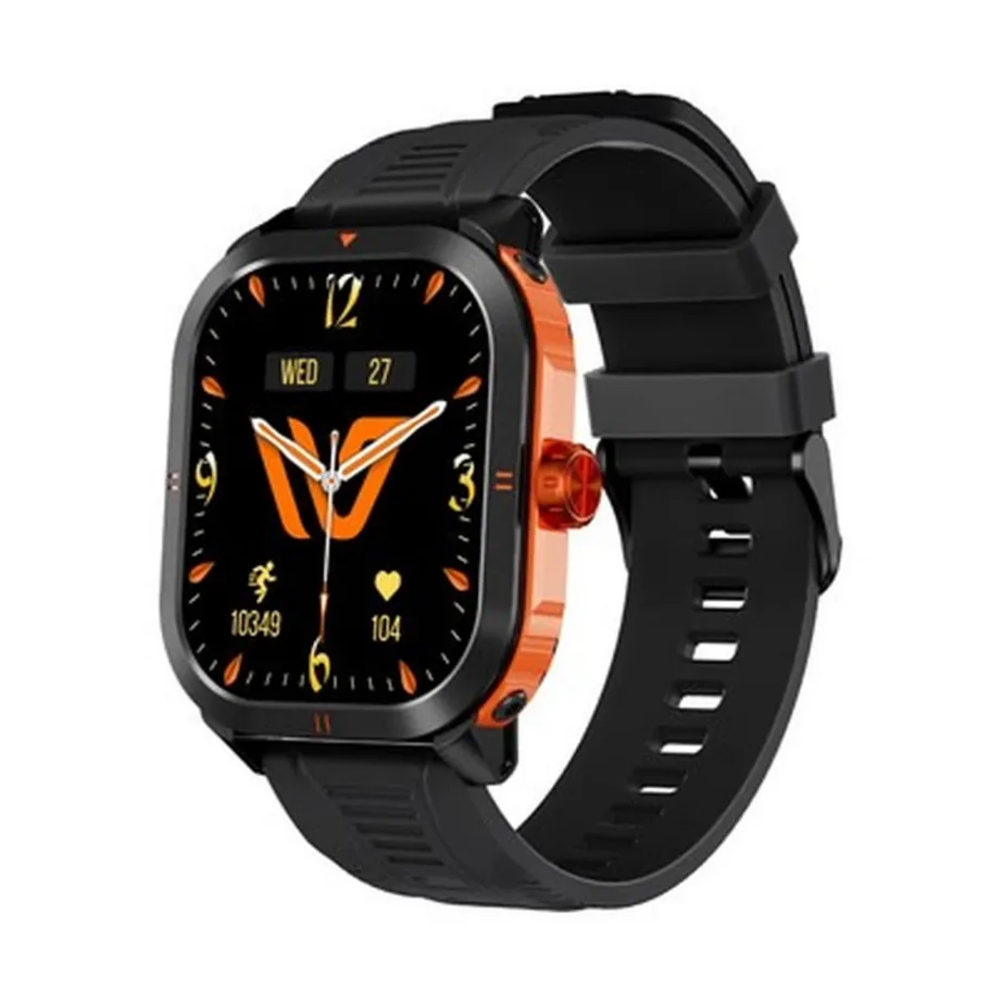 Weofly WY-PIONEER/OE 1,95″ AMOLED IP68 must nutikell terviseandurite ja 285 mAh akuga – 2