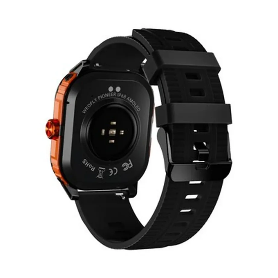 Weofly WY-PIONEER/OE 1,95″ AMOLED IP68 must nutikell terviseandurite ja 285 mAh akuga – 4