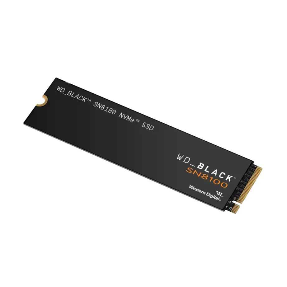 Western Digital Black SN8100 2TB M.2 2280 PCIe 5.0 NVMe 3D TLC SSD arvutitele, kuni 14 900 MB/s, WDS200T1X0M-00CMT0