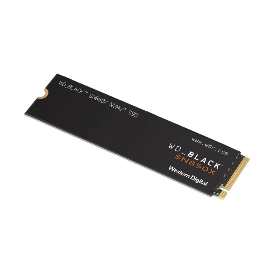 Western Digital Black SN850X WDS100T2X0E-00BCA0 1TB M.2 PCIe 4.0 NVMe SSD 7300MB/s lugemiskiirus PC-le