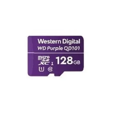 Western Digital WD Purple SC QD101 128 GB microSDXC Class 10 U1 mälukaart turvakaameratele