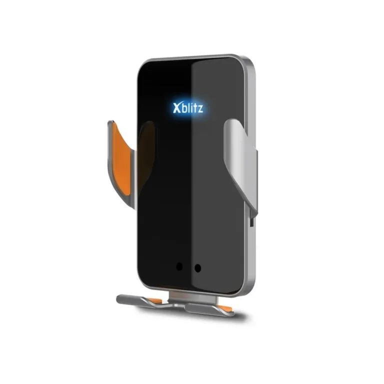 Xblitz FX4 Elegance must 360° pööratav auto peatugedele kinnitatav hoidik telefonile ja tahvelarvutile kuni 7,9