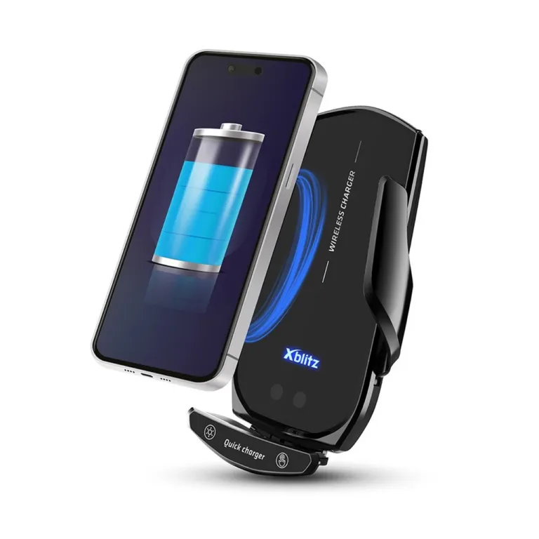 Xblitz FX5 Exclusive must 360° pööratav auto peatugede hoidik nutitelefonidele ja tahvelarvutitele kuni 7,9