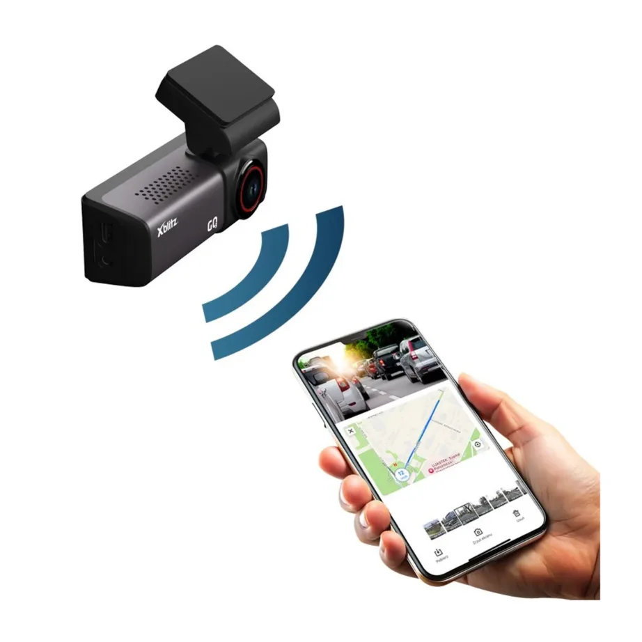 Xblitz GO3 2K Ultra HD autokaamera IMX335 sensoriga, 140° vaatenurk, GPS, parkimisrežiim, öörežiim, 2″ ekraan, must – 4