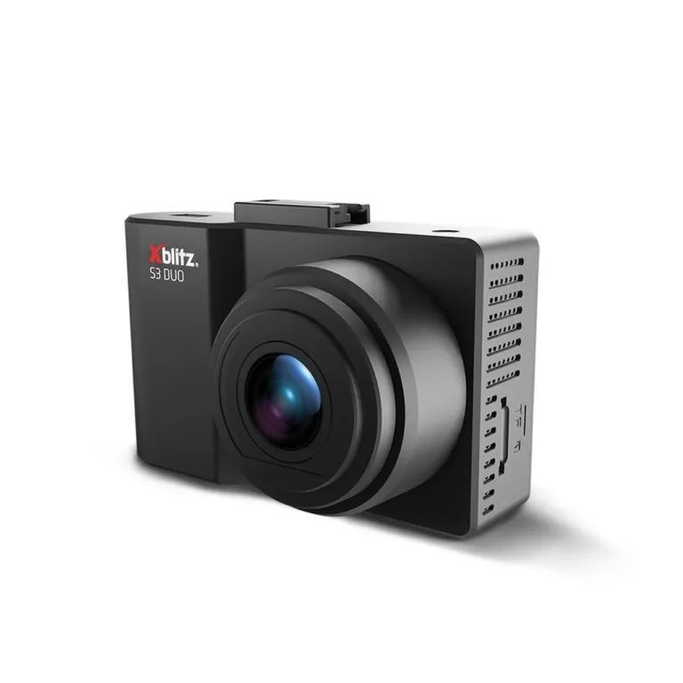Xblitz S3 DUO kahe kaameraga Full HD autokaamera, 2,4'' ekraan, 128GB microSD tugi, must