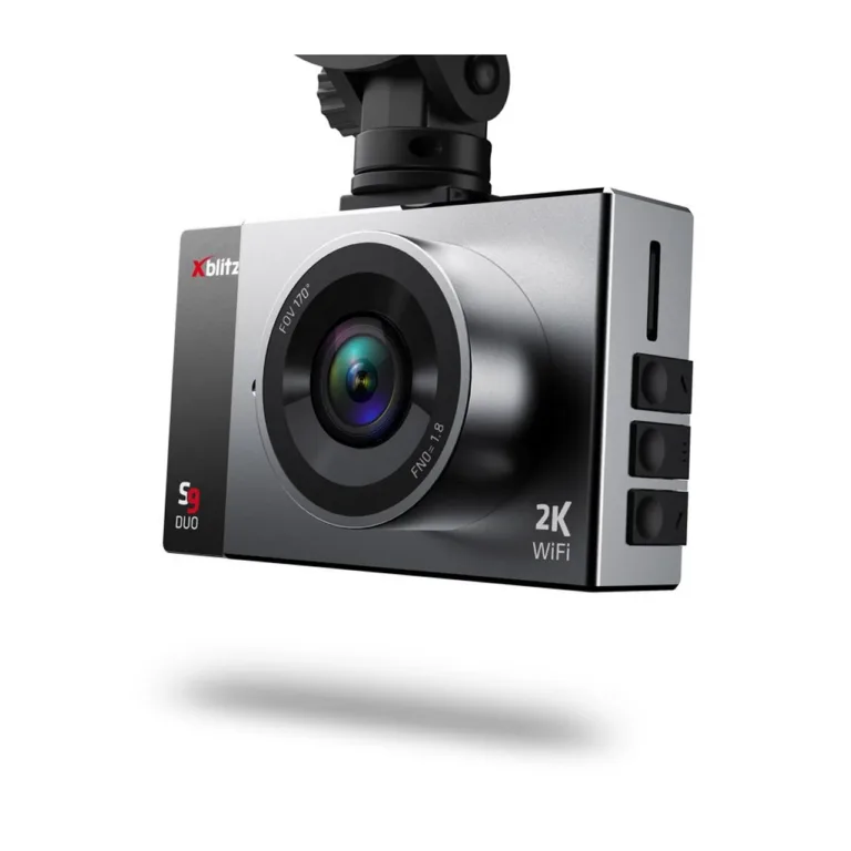 Xblitz S9 Duo 2K Ultra HD auto esikaamera 140° IMX335 sensoriga, GPS-i ja öörežiimiga, must