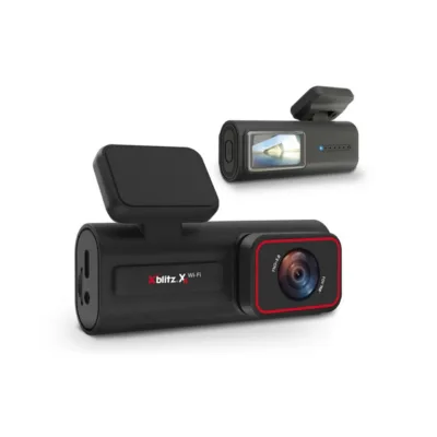 Xblitz X4 Wi-Fi 2K Ultra HD 140° autokaamera GPS-iga, 2" ekraan, IMX335 sensor, must