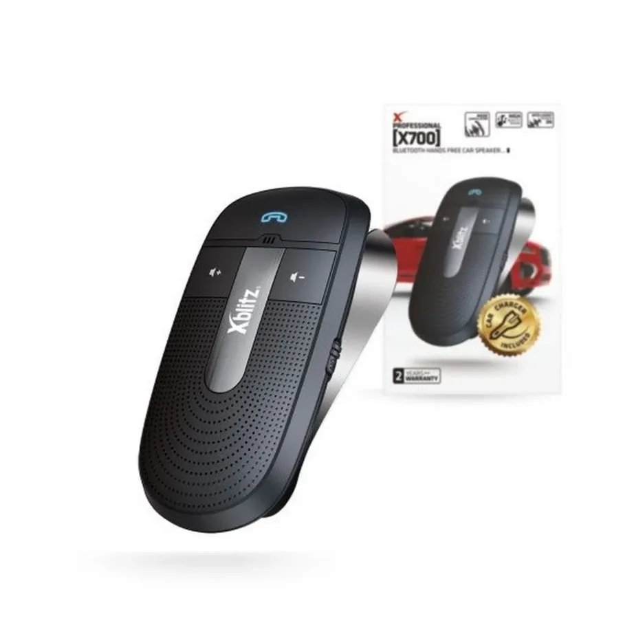 Xblitz X700 must/hall Bluetooth 4.1 2W autosse ja mobiilile kaasaskantav kõlar, 600 mAh aku, 20 h tööaeg – 6