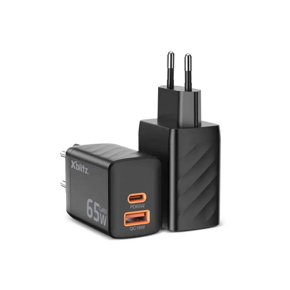 Xblitz XC2 valge 20W USB-C PD seinalaadija ühe pordiga, universaalne
