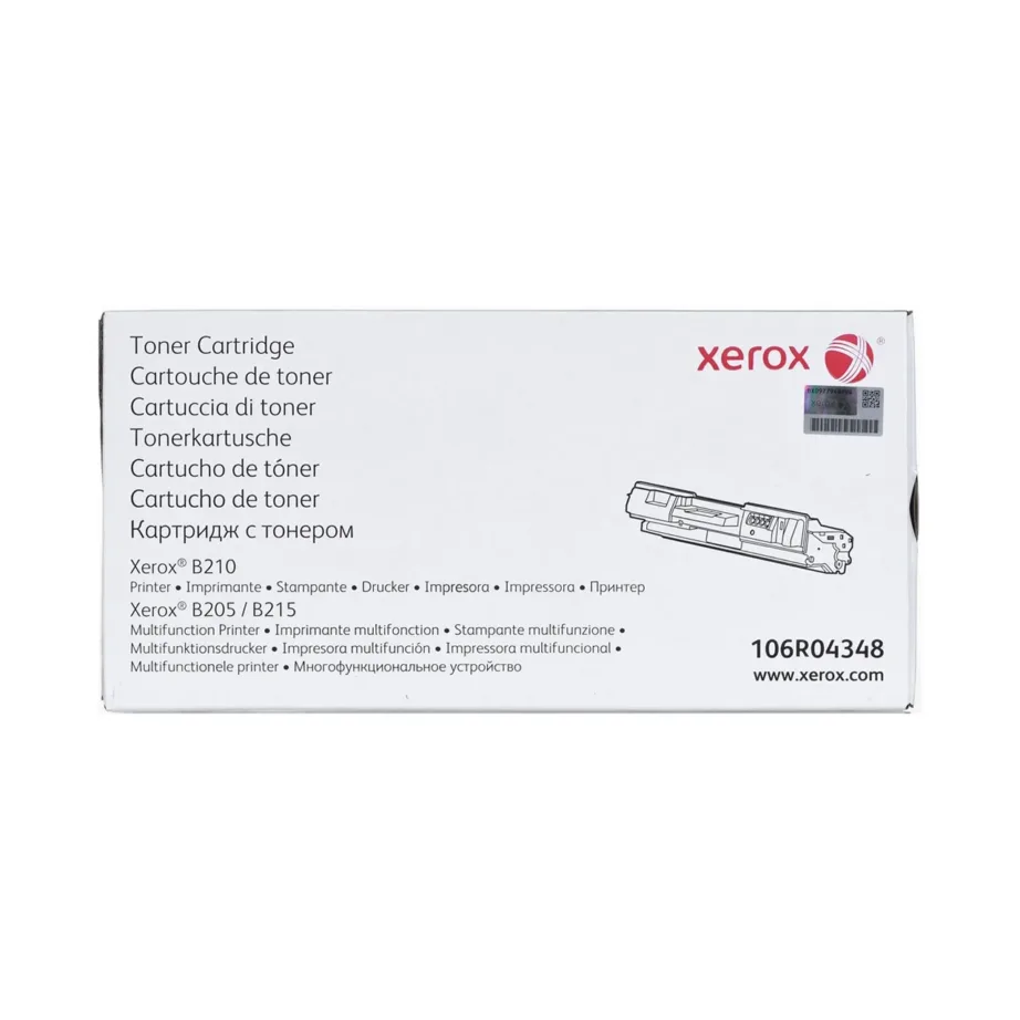 Xerox 106R04348 originaaltooner 3000 lehekülge must laser B205/B210/B215 printerile