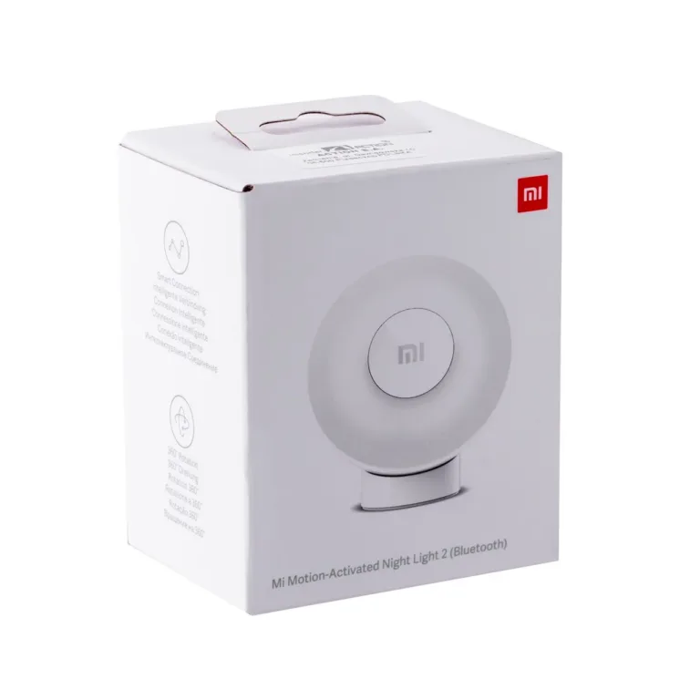 Xiaomi Mi Motion-Activated Night Light 2 BHR5278GL 80x80x62 mm soe valge liikumisanduriga öövalgusti sisetingimustesse, ABS/PC, 0,35 W, patareitoitega
