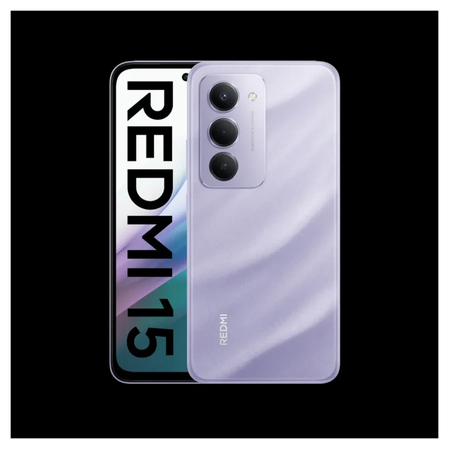 Xiaomi Redmi 15 8GB/256GB 6,9″ lilla nutitelefon Snapdragon 685, 7000mAh aku, 50MP kaamera, Dual SIM – 6