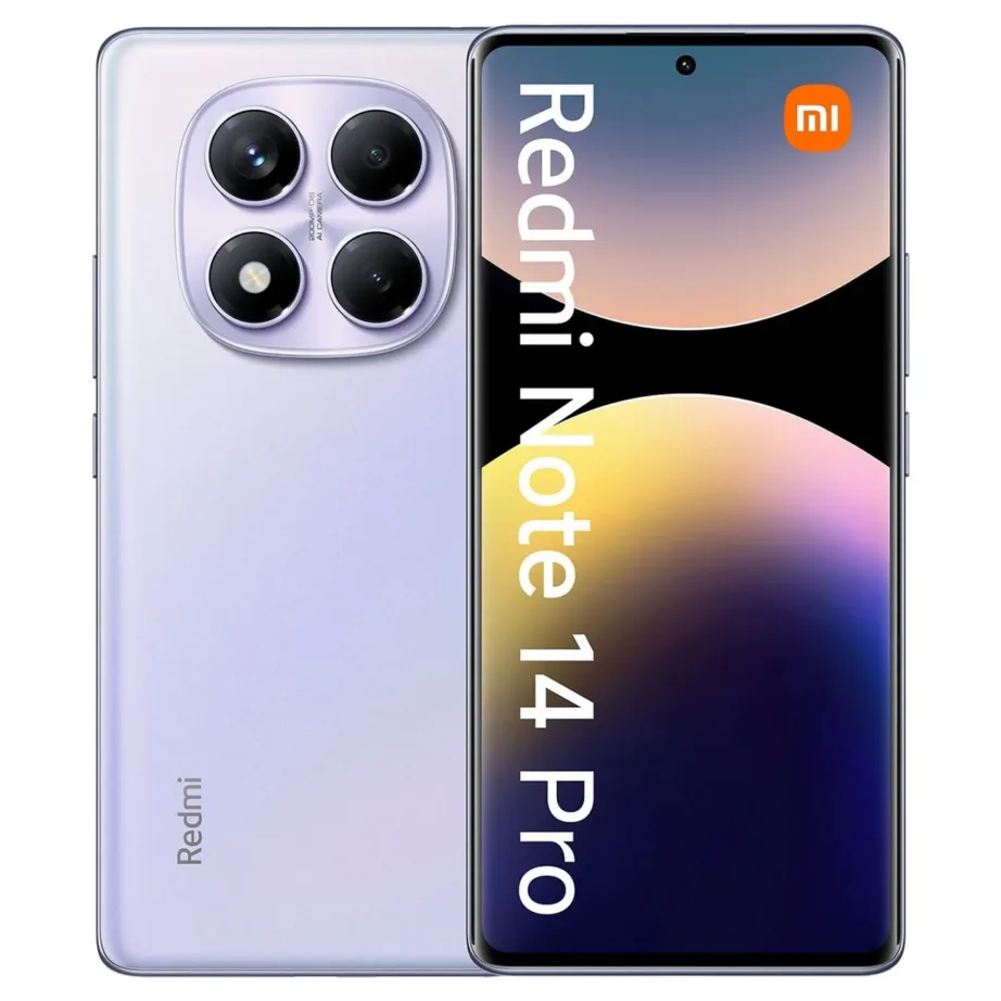 Xiaomi Redmi Note 14 Pro 8GB/256GB 6,67″ AMOLED lilla Dual SIM nutitelefon, 200MP kaamera, 5500mAh aku, IP64 – 3