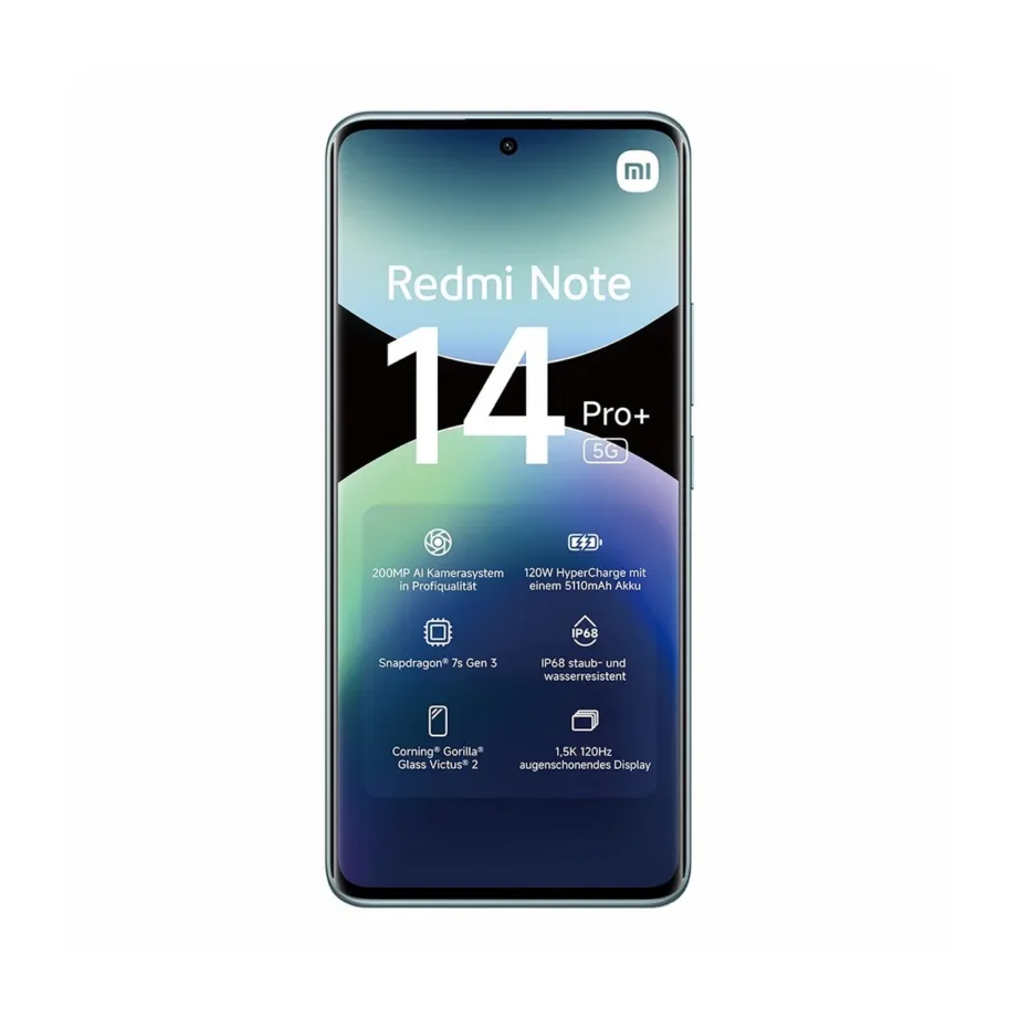 Xiaomi Redmi Note 14 Pro+ 5G MZB0IJAEU 8GB/256GB Frost Blue 6,67″ AMOLED nutitelefon IP68, 200MP kolmikkaamera, 5110mAh aku – 6