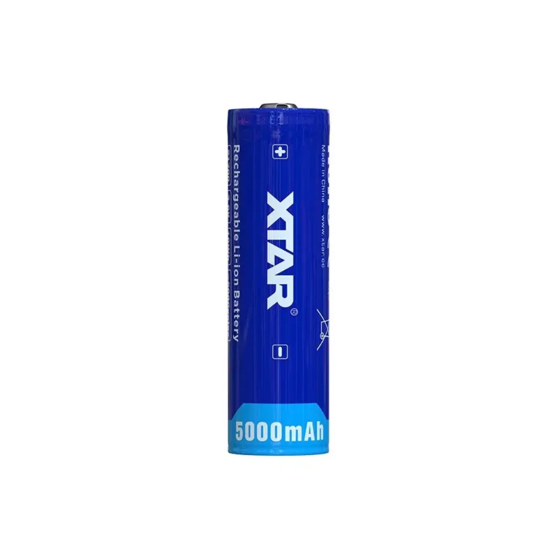 XTAR 21700-5000 3.6V 5000mAh Li-ion kaitstud laetav aku (Ø2,18 cm x 74,8 mm), 1 tk