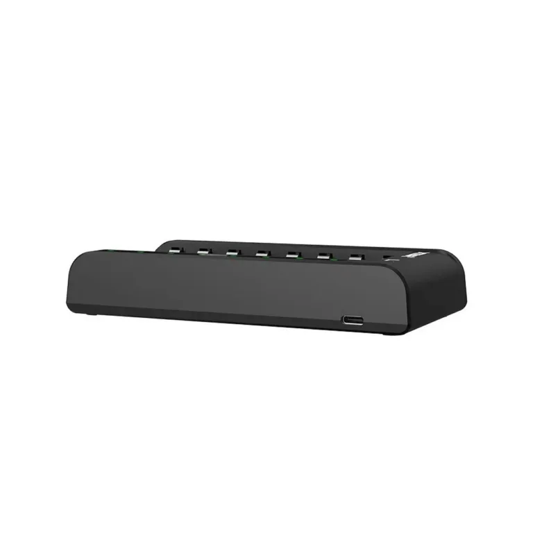 XTAR L8 8-pesaline USB-C AA/AAA nutikas akulaadija (Li-Ion/NiMH), must