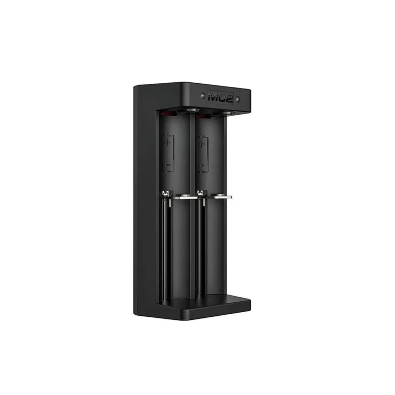 XTAR MC2C USB-C 2-pesaga Li-ion akulaadija, sobib A/AA/AAA/AAAA/C/D/SC akudele, must