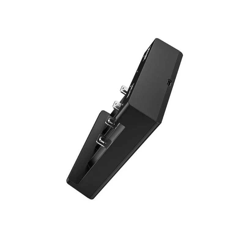 XTAR MC4S 4-pesaline must akulaadija NiMH, Li-Ion, NiCd akudele AA/AAA/C/D, USB-C, 5V/1A